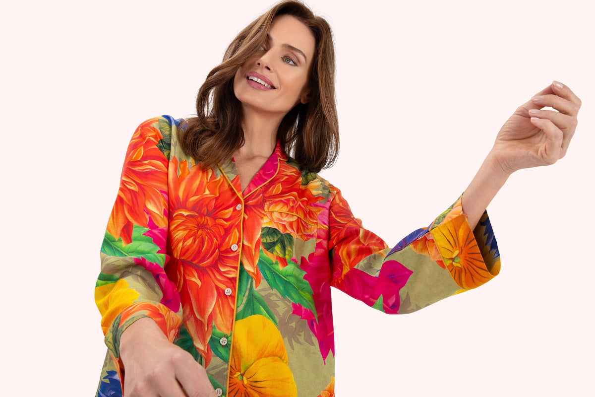 Bountiful Blooms Supersoft Pyjamas - Medium