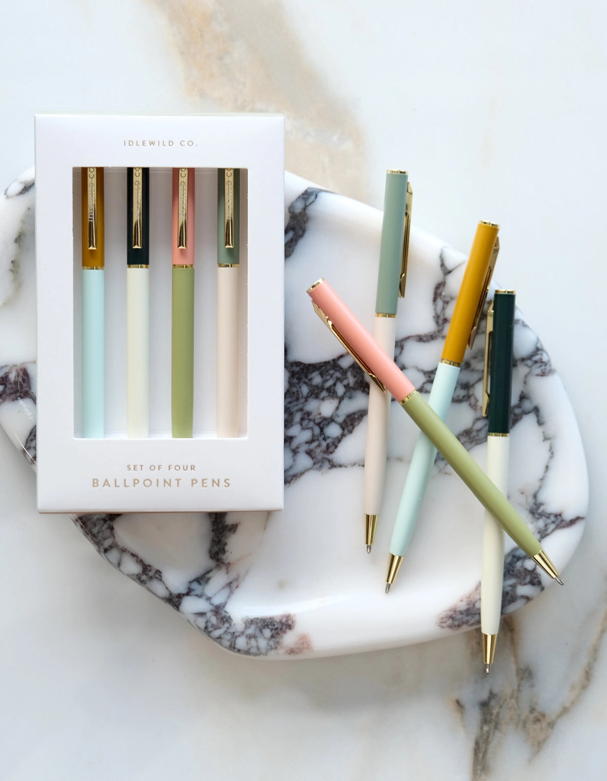 City Pallet Pens, Set of Four | Paris