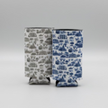 Natchez Toile Slim Can Cooler