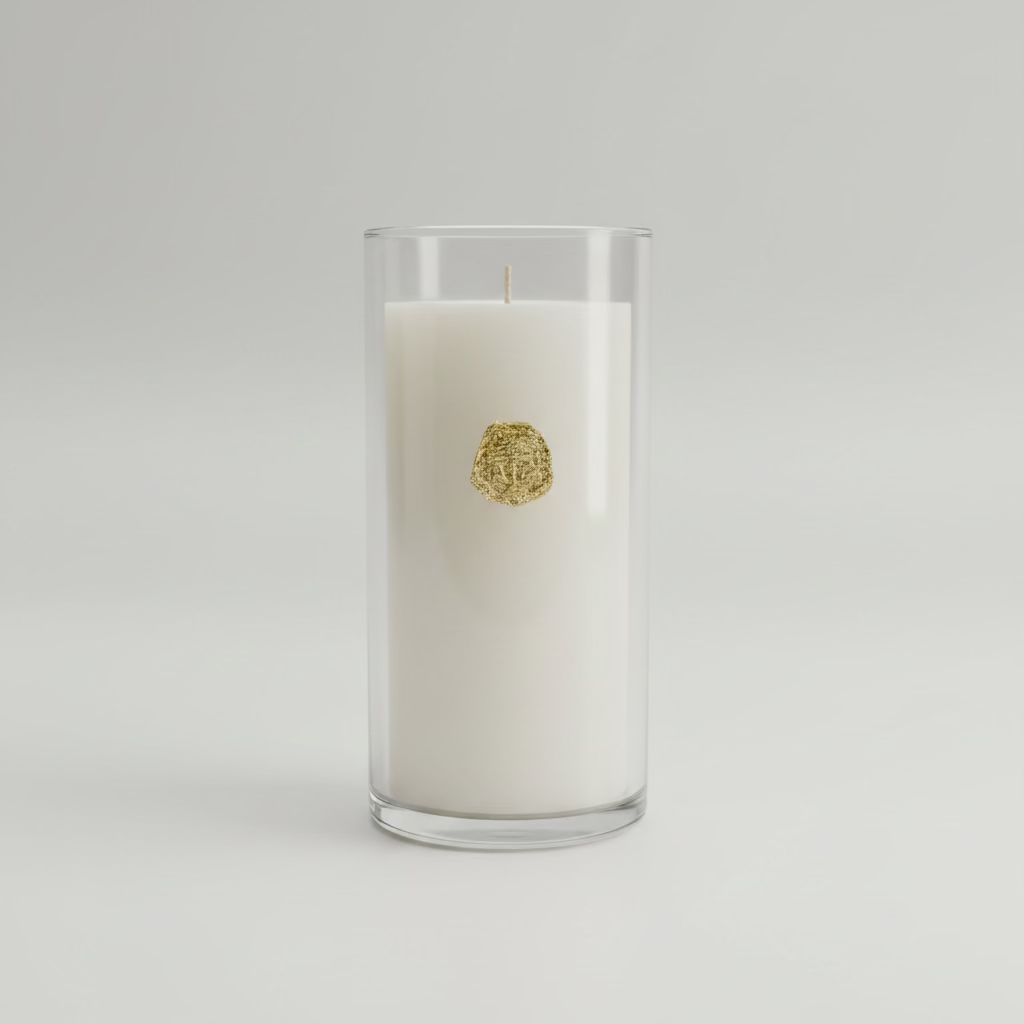 Hand-Gilded Natchez Glassware & Candles