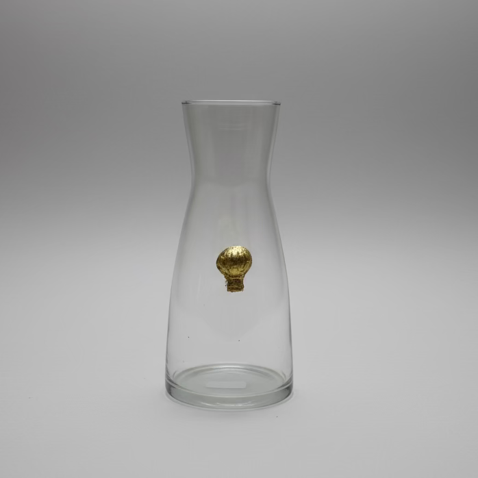 Hand-Gilded Natchez Glassware & Candles