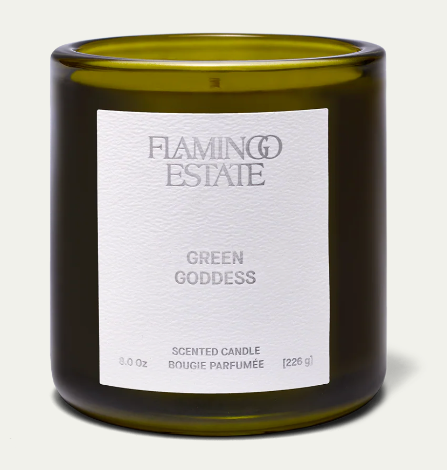 Flamingo Estate Green Goddess Candle