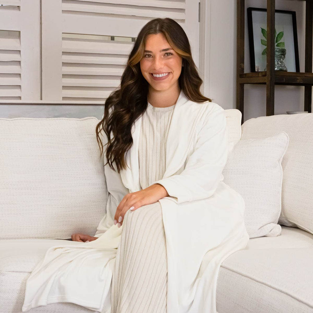 Classic Harbin Robe   Soft White  -Asst.