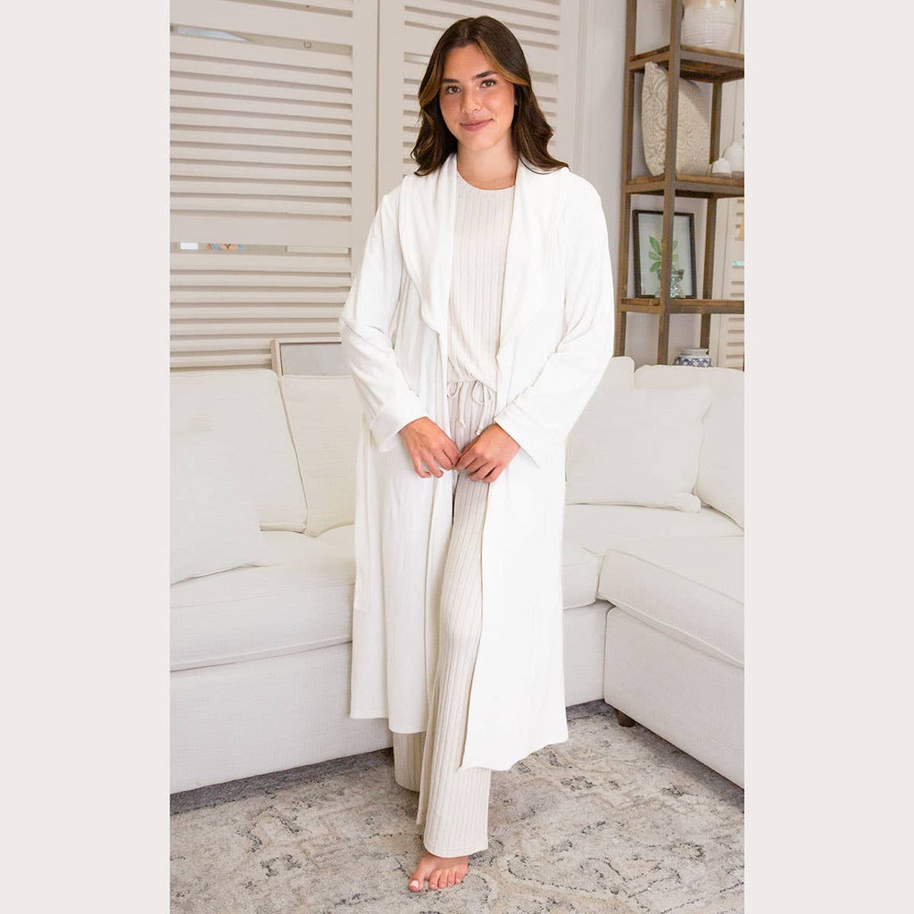Classic Harbin Robe   Soft White  -Asst.