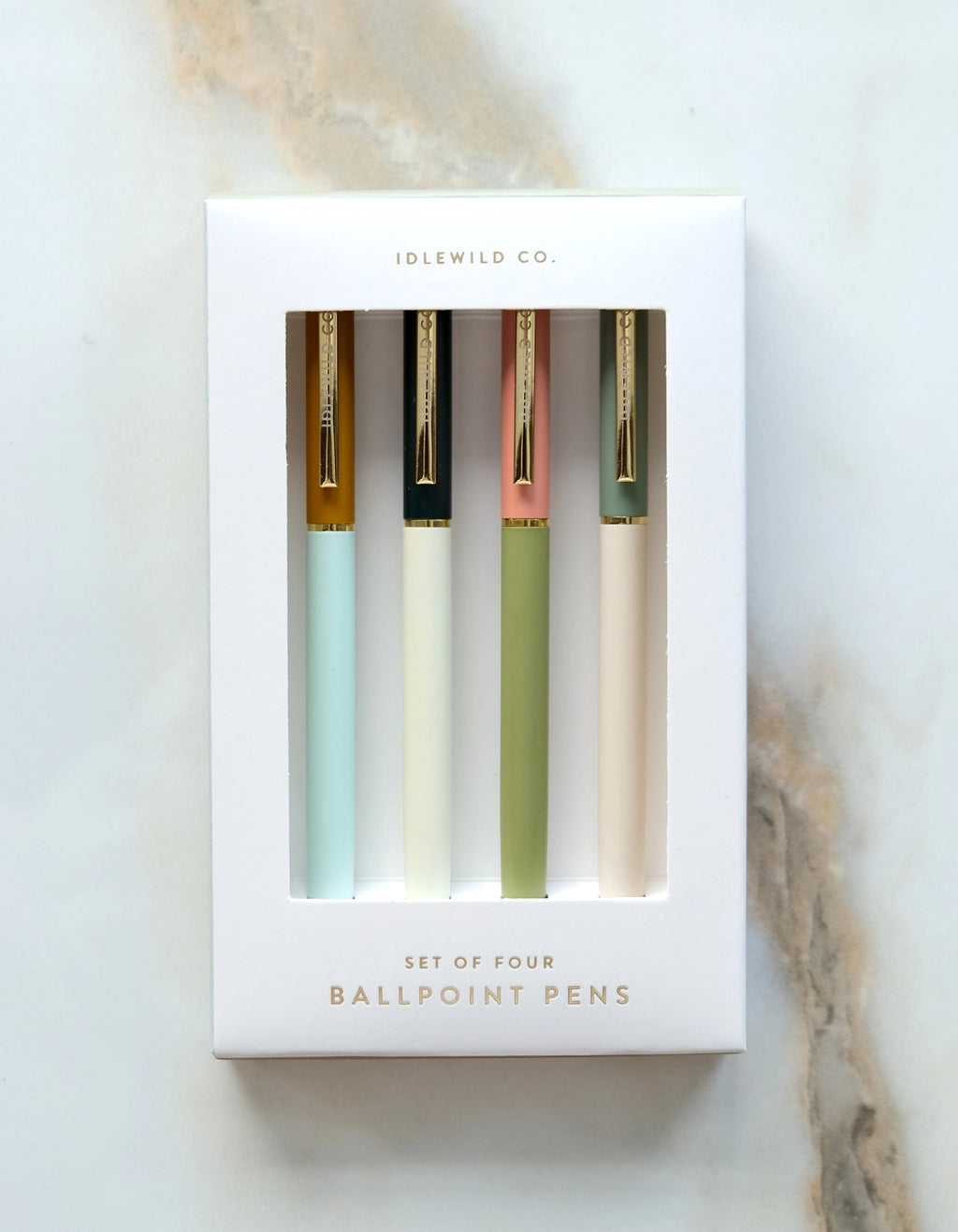 City Pallet Pens, Set of Four | Paris